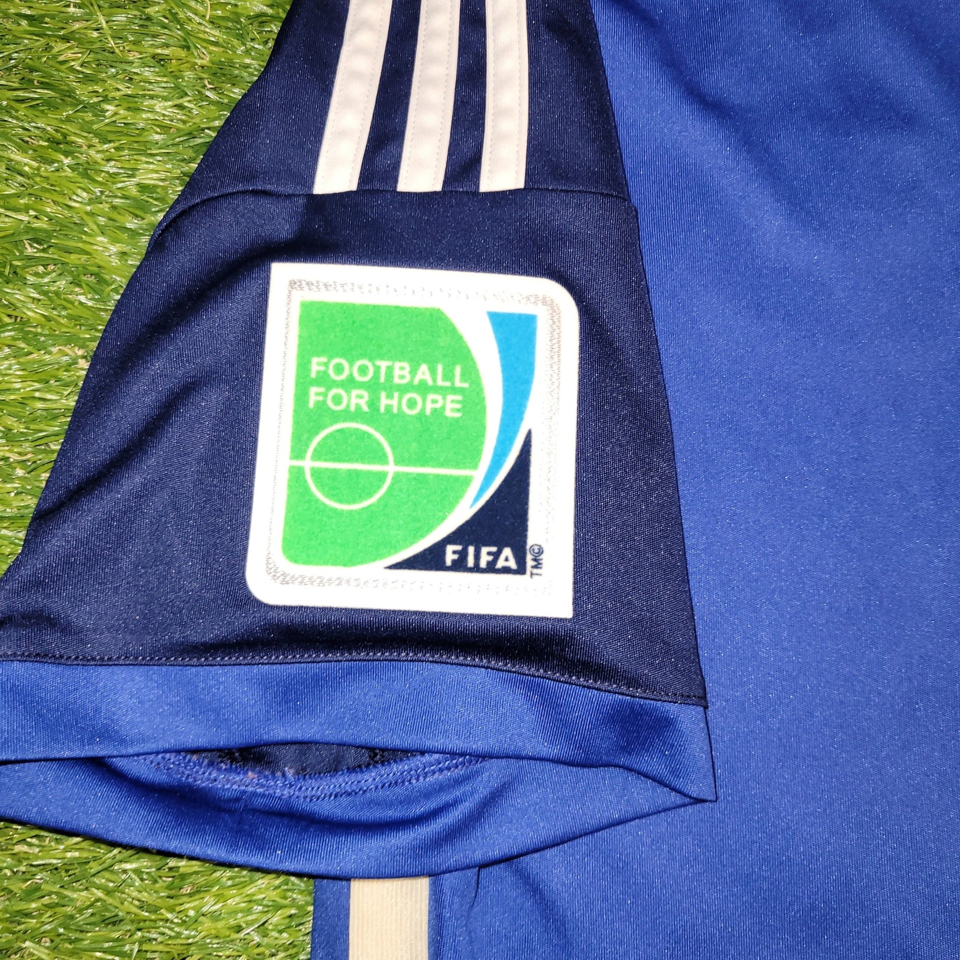 Messi Argentina 2014 WORLD CUP FINAL Away Soccer Jersey Shirt M SKU G75187 Adidas
