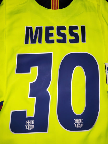 Messi Barcelona 2005 2006 Away Soccer Jersey Shirt XL SKU# 195971 Nike