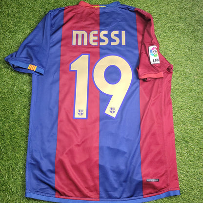 Messi Barcelona 2006 2007 Home Soccer Jersey Shirt M SKU F6AOM 146980 Nike