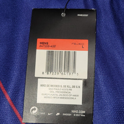 Messi Barcelona 2018 2019 Home Soccer Jersey Shirt BNWT L SKU 847255 - 457 Nike