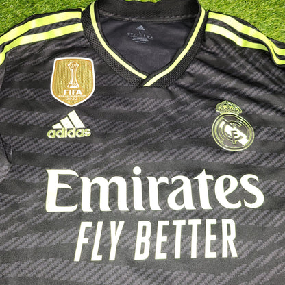 Modric Real Madrid 2022 2023 Third UEFA PLAYER ISSUE Soccer Jersey Shirt L SKU HI1657 Adidas