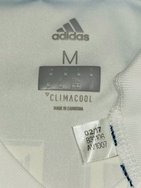 Ramos Real Madrid 2017 2018 UEFA FINAL Long Sleeve Soccer Jersey Shirt M SKU# B31106 Adidas