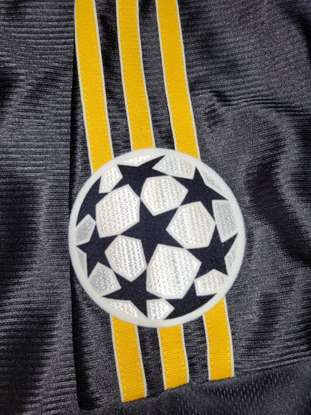 Redondo Real Madrid Black Away UEFA FINAL 1999 2000 Soccer Jersey XL SKU# 627113 ASR001/02 Adidas