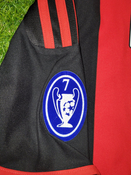 Ronaldinho AC Milan 2009 2010 MALDINI FAREWELL MATCH Soccer Jersey Shirt L SKU# E84210 Adidas