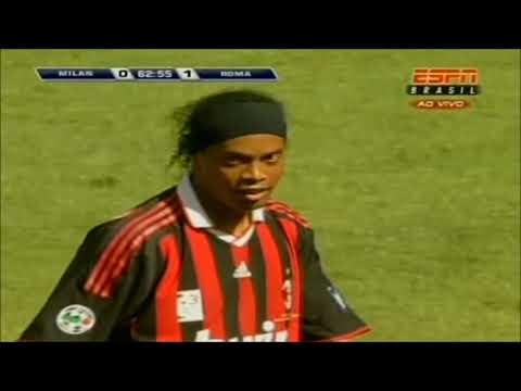 Ronaldinho AC Milan 2009 2010 MALDINI FAREWELL MATCH Soccer Jersey Shirt L SKU# E84210 Adidas