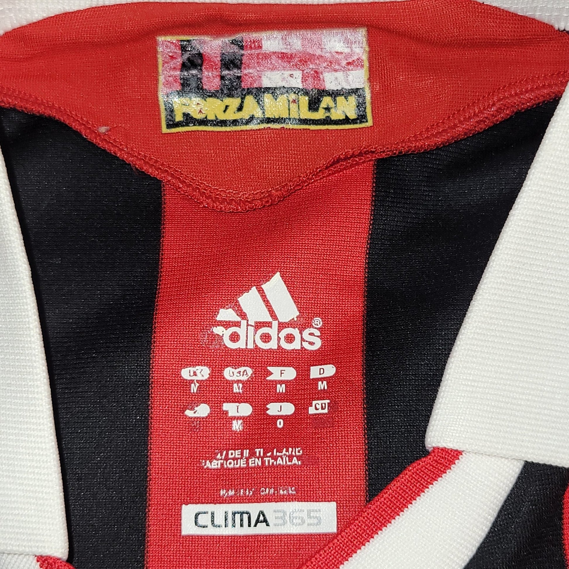 Milan AC Maillot Rétro 2006-07 - Maxi Kits Milan AC Maillot Rétro 2006-07 - Maxi Kits