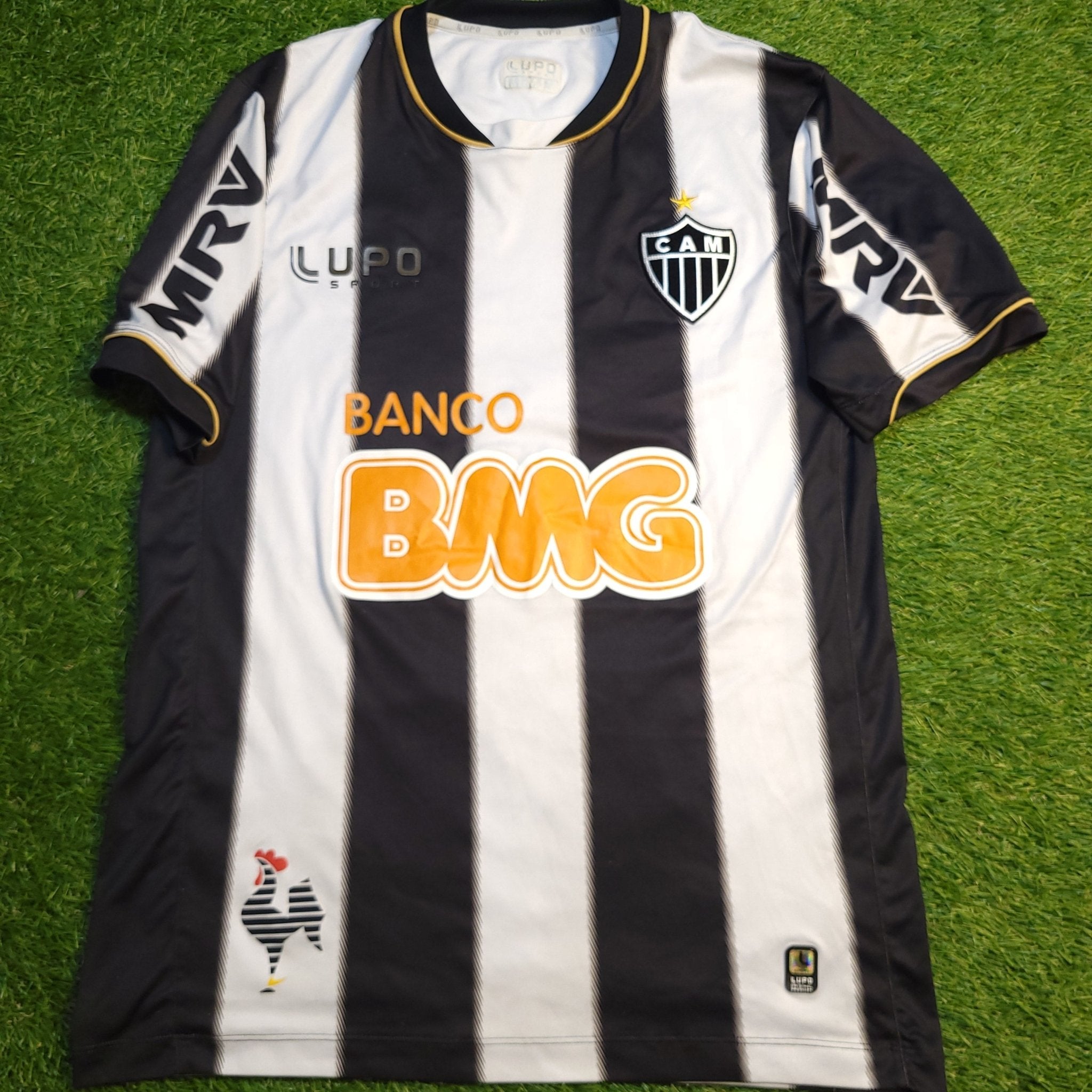 Ronaldinho Atletico Mineiro Lupo 2013 2014 Soccer Jersey M