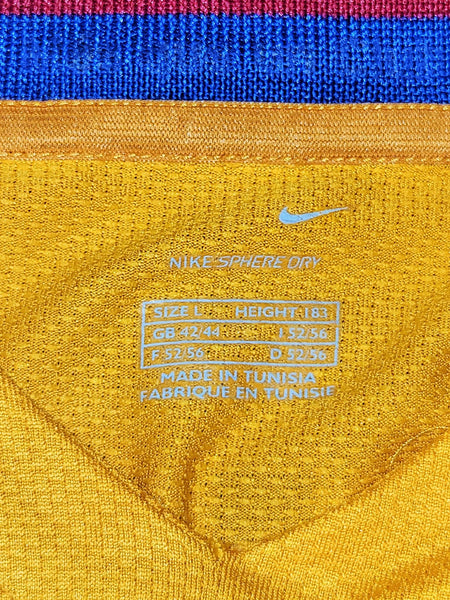 Ronaldinho Barcelona 2006 2007 Away Soccer Jersey Shirt L SKU# 146982 Nike