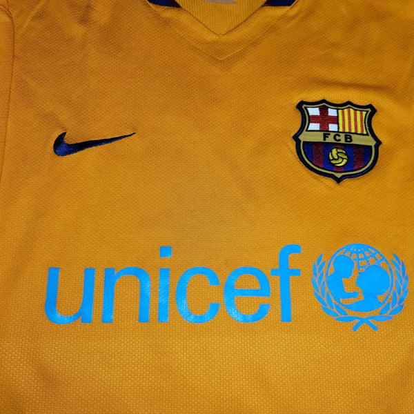 Ronaldinho Barcelona 2006 2007 Away Soccer Jersey Trikot Shirt L SKU# 146982 foreversoccerjerseys