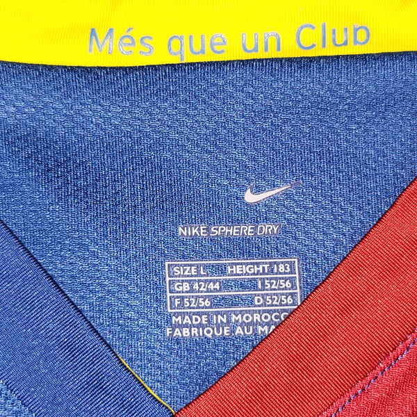 Ronaldinho Barcelona 2006 2007 Home Soccer Jersey Shirt L SKU# F6AOM 146980 Nike