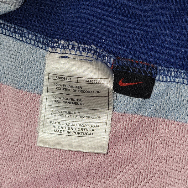 Ronaldinho Barcelona Anniversary 2007 2008 Soccer Jersey Shirt L SKU# 237741 - 655 Nike