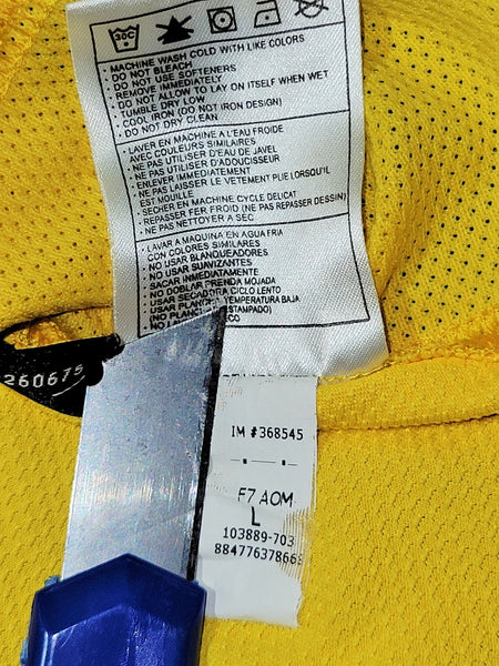 Ronaldinho Brazil 2006 World Cup Home Soccer Jersey Shirt L SKU# 103889-703 Nike