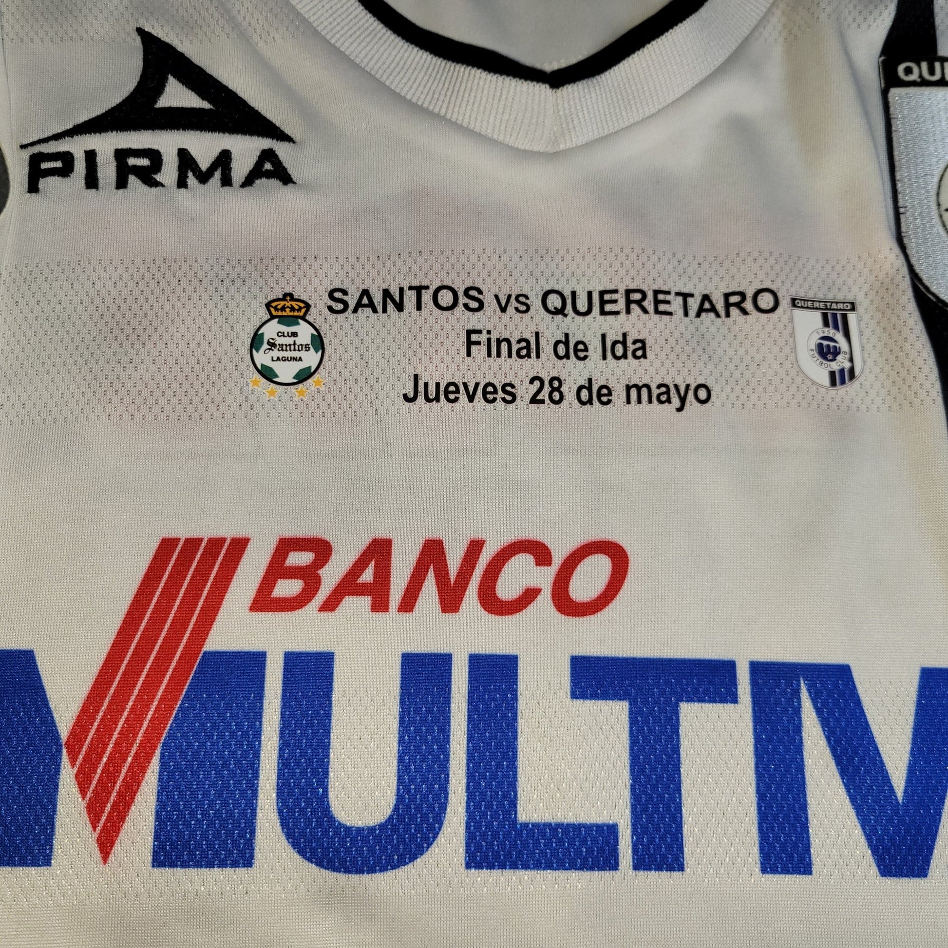 Ronaldinho Queretaro Pirma PLAYER ISSUE 2014 2015 Away Soccer Jersey Shirt M PIRMA