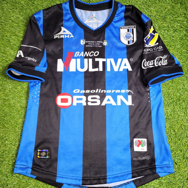 Ronaldinho Queretaro Pirma PLAYER ISSUE FINAL 2014 2015 Soccer Jersey Shirt M PIRMA