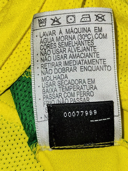 Ronaldo Brazil 2002 WORLD CUP Soccer Home Jersey Shirt XL Nike