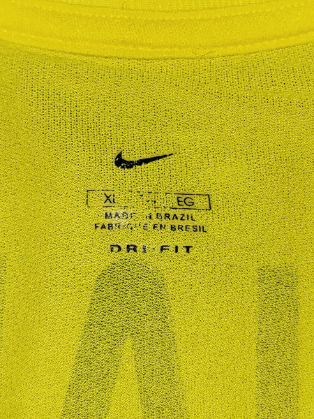 Ronaldo Brazil 2002 WORLD CUP Soccer Home Jersey Shirt XL Nike