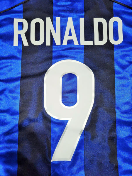 Ronaldo Inter Milan 1999 2000 Soccer Jersey Shirt L Nike