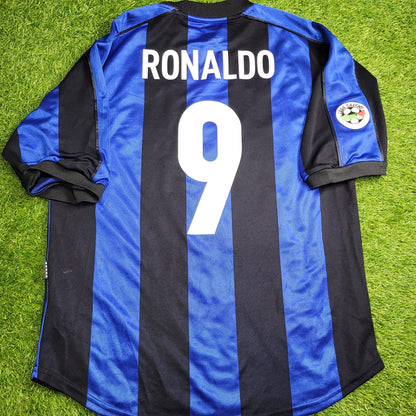 Ronaldo Inter Milan 1999 2000 Soccer Jersey Shirt M Nike
