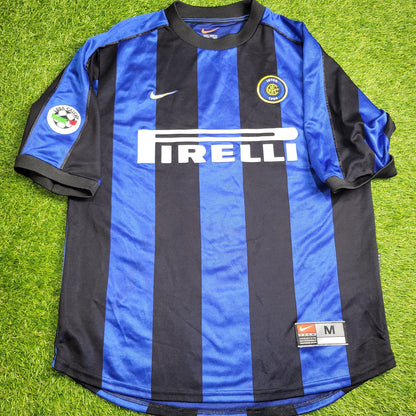 Ronaldo Inter Milan 1999 2000 Soccer Jersey Shirt M Nike
