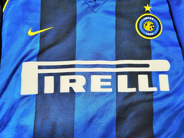 Ronaldo Inter Milan 2001 2002 Home Soccer Jersey Shirt M Nike