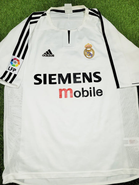 Ronaldo Real Madrid 2003 2004 GALACTICOS Soccer Jersey Shirt M SKU# 021804 Adidas