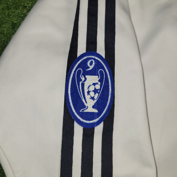 Ronaldo Real Madrid 2003 2004 UEFA Long Sleeve Soccer Jersey Shirt L SKU# 913869 ASR001 Adidas