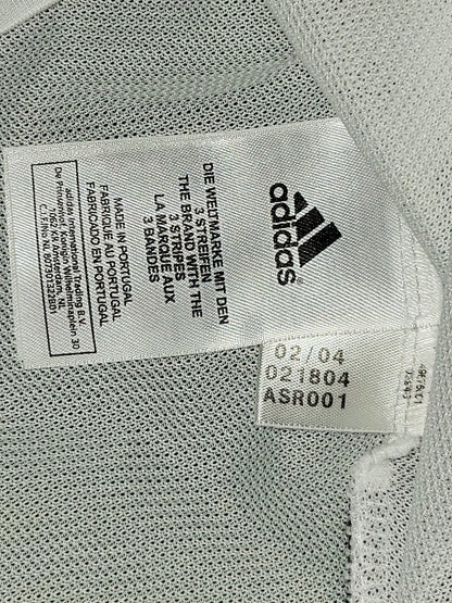 Ronaldo Real Madrid 2003 2004 UEFA Soccer Jersey Shirt L SKU# 021804 ASR001 Adidas