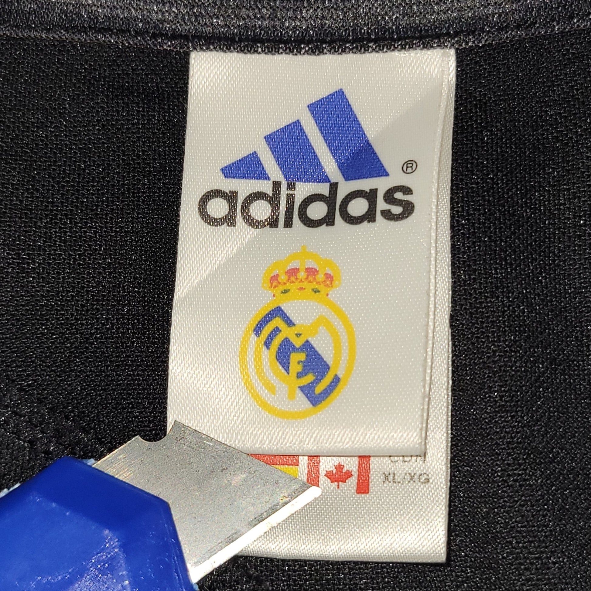 Ronaldo Real Madrid CENTENARY DEBUT SEASON 2002 2003 Away Soccer Jersey Shirt XL SKU 156651 Adidas