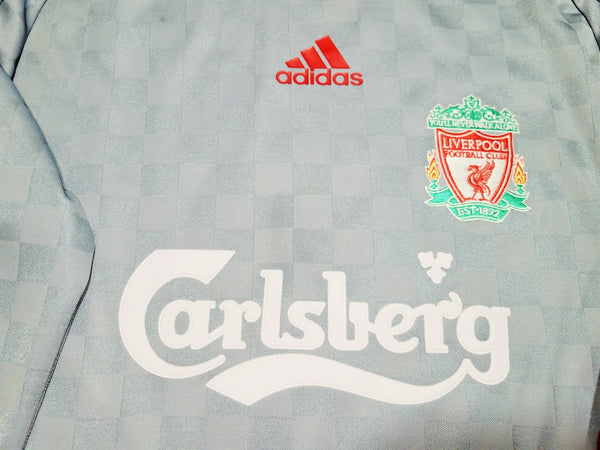 Torres Liverpool 2008 2009 PLAYER ISSUE Away Soccer Jersey Shirt M SKU# 573996 Adidas