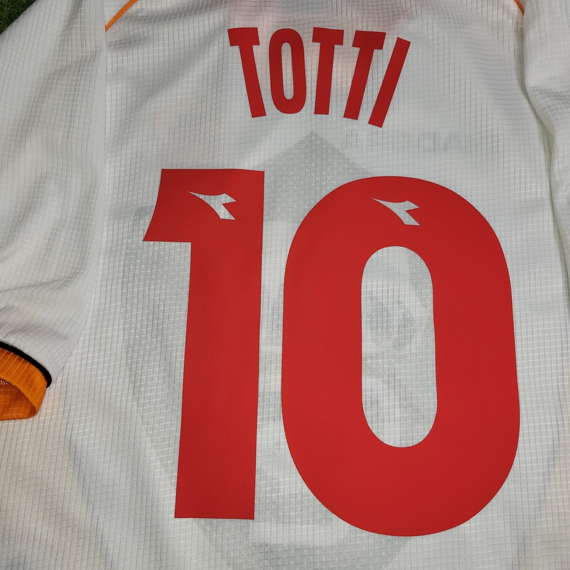 Totti As Roma Diadora 1997 1998 Away Soccer Jersey Maglia M Diadora