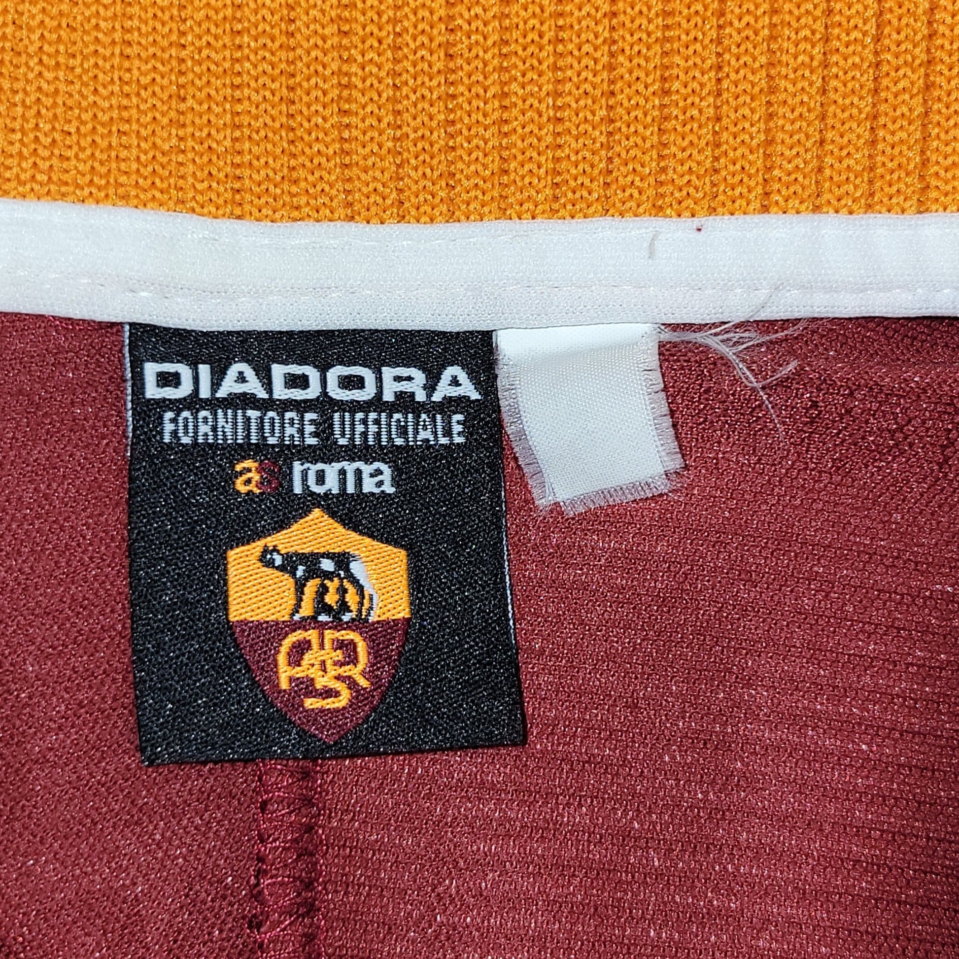Maglia As roma shirt Jersey training Diadora Ina Assitalia 1998 1999 Maglia As roma shirt Jersey training Diadora Ina Assitalia 1998 1999