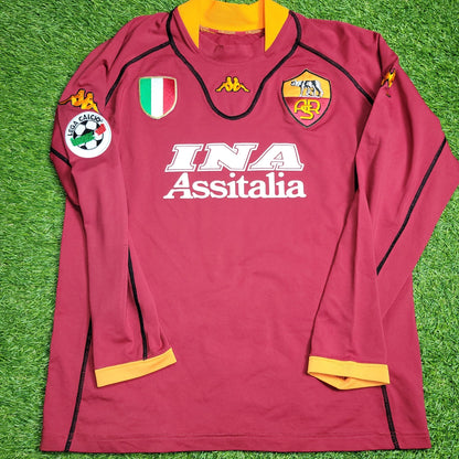 As Roma Kappa Retro Trikot Totti 10 (Neu und originalverpackt) in As Roma Kappa Retro Trikot Totti 10 (Neu und originalverpackt) in