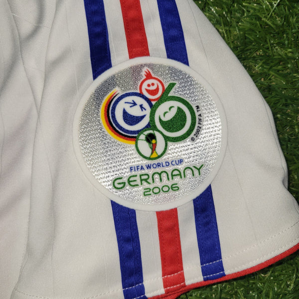 Zidane France 2006 WORLD CUP FINAL Soccer Jersey Shirt M SKU# 740125 Adidas
