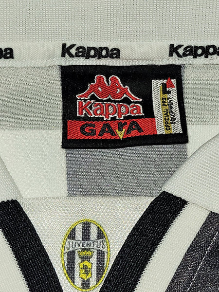 Zidane Juventus Kappa 1996 1997 Long Sleeve DEBUT Soccer Jersey Shirt L kappa