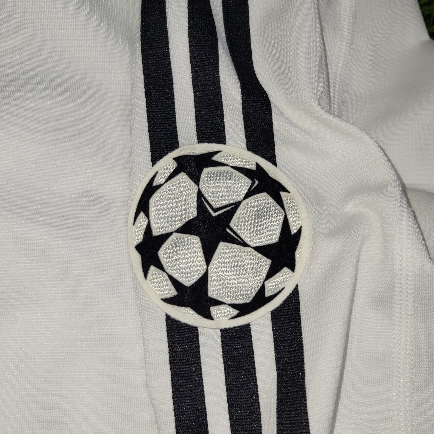 Zidane Real Madrid 2003 2004 UEFA Long Sleeve Soccer Jersey Shirt L SKU 913869 ASR001 Adidas