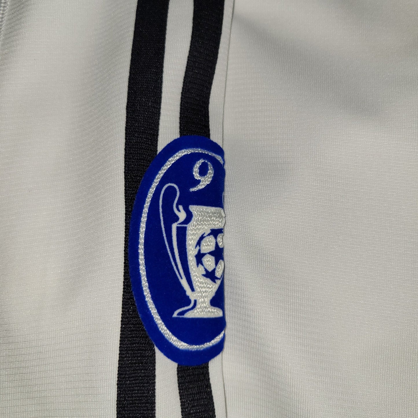 Zidane Real Madrid 2003 2004 UEFA Long Sleeve Soccer Jersey Shirt L SKU 913869 ASR001 Adidas