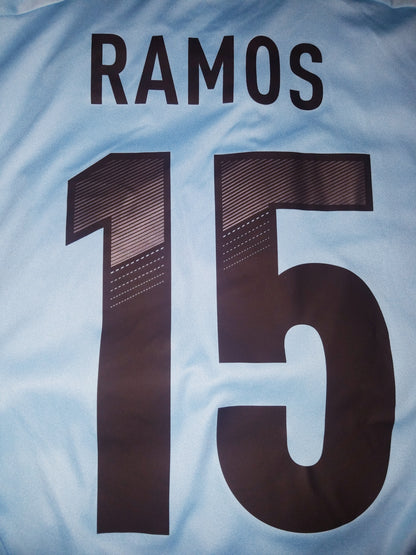Ramos Spain MATCH ISSUED 2012 EURO CUP Jersey Camiseta Espana Shirt L
