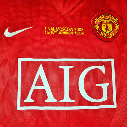 Cristiano Ronaldo Nike Manchester United 2007 2008 UEFA FINAL Home