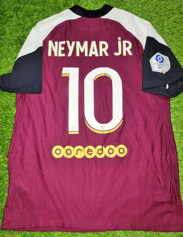 Neymar Psg Paris Saint Germain Jordan Vaporknit PLAYER ISSUE 2020 2021 Third Jersey L SKU# CK7656-612