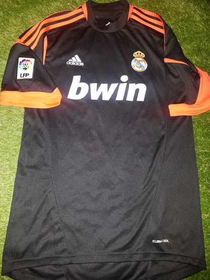Casillas Real Madrid 2012 2013 110 years Anniversary Black Jersey Shirt Camiseta M