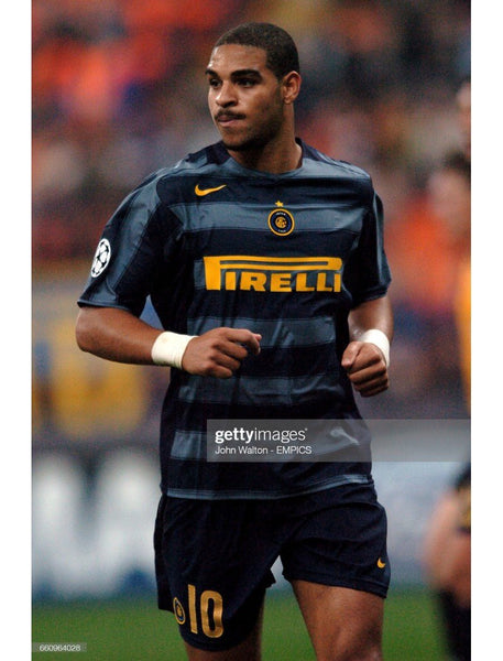 Adriano Inter Milan 2004 2005 2006 Third UEFA Nike Jersey Shirt Maglia XL Nike