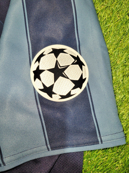 Adriano Inter Milan 2004 2005 2006 Third UEFA Soccer Jersey Shirt L Nike