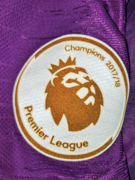 Aguero Manchester City 2018 2019 PLAYER ISSUE VAPORKNIT Away Purple Jersey Shirt Camiseta BNWT M SKU# 918915-538 foreversoccerjerseys