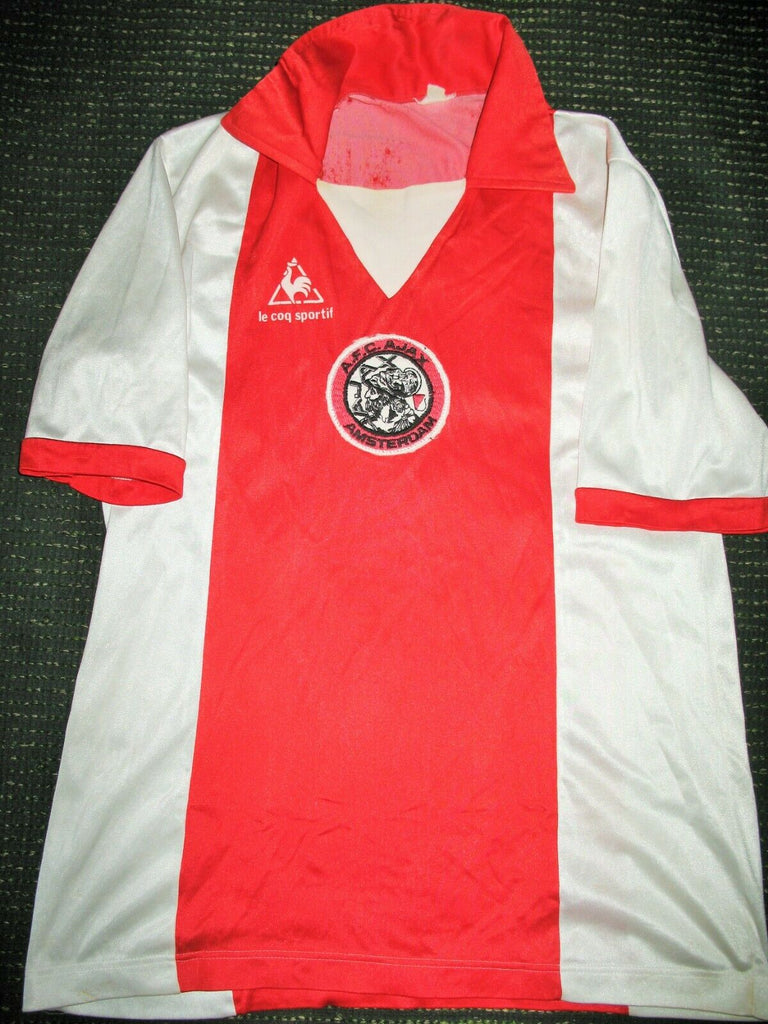 Ajax Le Coq Sportif 1981 1982 Jersey Shirt Trikot - foreversoccerjerseys
