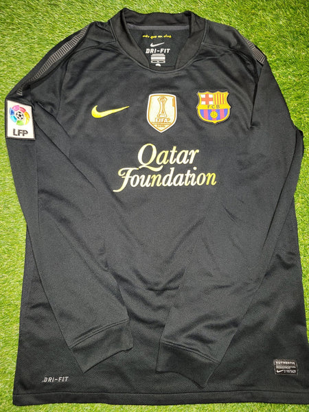 Alexis Sanchez Barcelona 2011 2012 Away Long Sleeve Jersey Shirt M SKU# 419881-010 Nike