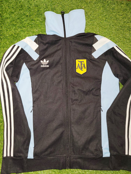 Argentina AFA Adidas Originals Black Track Jacket L SKU# F77288 Adidas