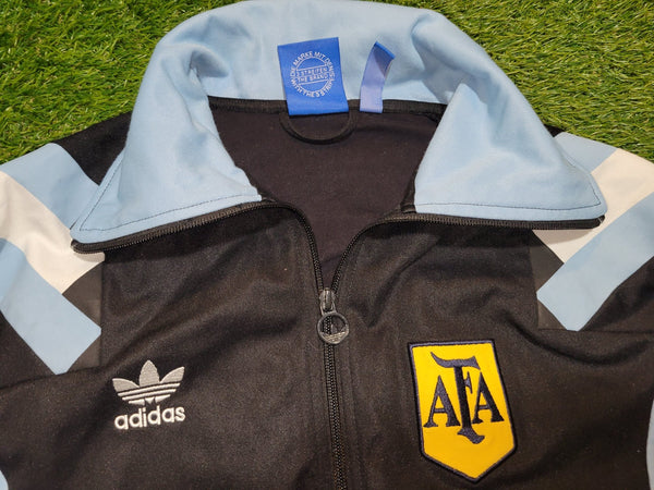 Argentina AFA Adidas Originals Black Track Jacket L SKU# F77288 Adidas