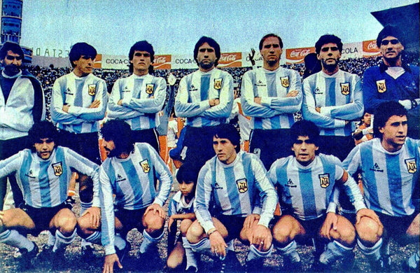 Argentina Le Coq Sportif 1984 1985 Jersey Shirt Trikot Camiseta Maglia M - foreversoccerjerseys