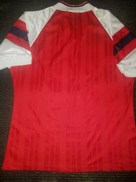 Arsenal Adidas JVC 1992 1993 1994 Jersey Shirt L - foreversoccerjerseys