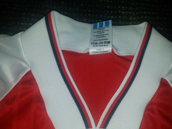 Arsenal Adidas JVC 1992 1993 1994 Jersey Shirt L - foreversoccerjerseys